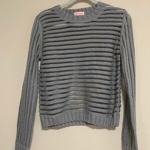Renamed Gray cropped sweater
